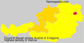 Surname Nazari in Austria