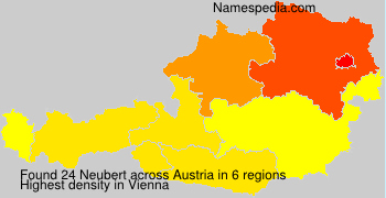 Surname Neubert in Austria