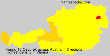 Surname Ozyurek in Austria