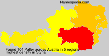 Surname Paller in Austria