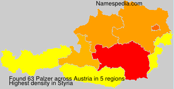 Surname Palzer in Austria