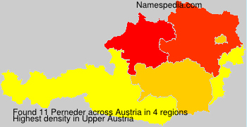 Surname Perneder in Austria Surname Perneder in Austria