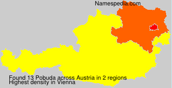 Surname Pobuda in Austria