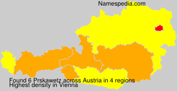 Surname Prskawetz in Austria Surname Prskawetz in Austria