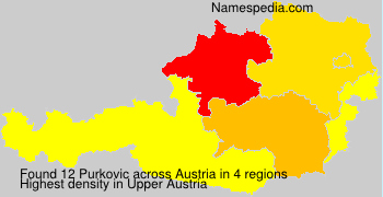 Surname Purkovic in Austria