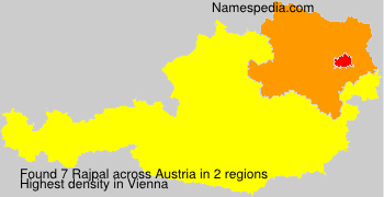 Surname Rajpal in Austria