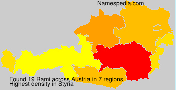 Surname Rami in Austria
