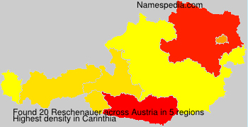 Surname Reschenauer in Austria