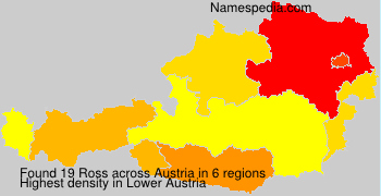 Surname Ross in Austria