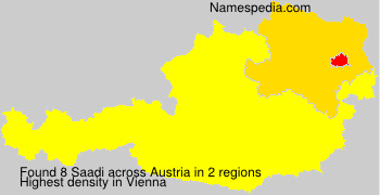 Surname Saadi in Austria
