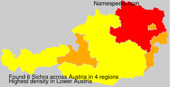 Surname Sichra in Austria