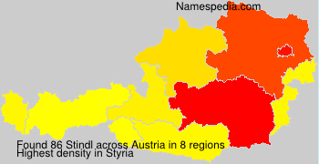 Surname Stindl in Austria