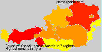 Surname Stoeckl in Austria