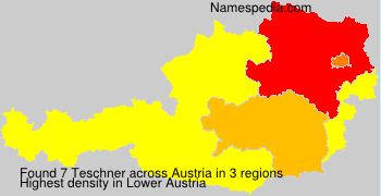Surname Teschner in Austria