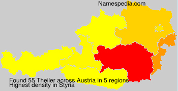Surname Theiler in Austria