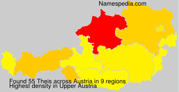 Surname Theis in Austria
