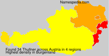 Surname Thullner in Austria