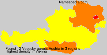Surname Vesecky in Austria