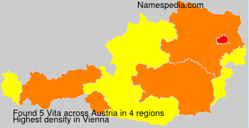 Surname Vita in Austria
