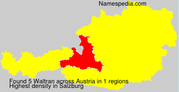 Surname Waltran in Austria