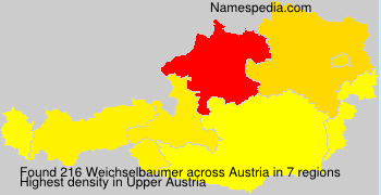 Surname Weichselbaumer in Austria