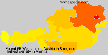 Surname Welz in Austria