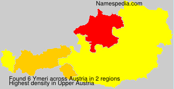Surname Ymeri in Austria