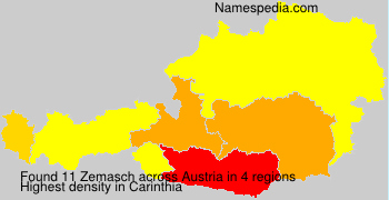 Surname Zemasch in Austria Surname Zemasch in Austria