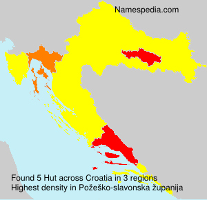 Surname Hut in Croatia