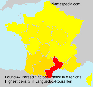 Surname Barascut in France