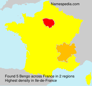 Surname Bengo in France