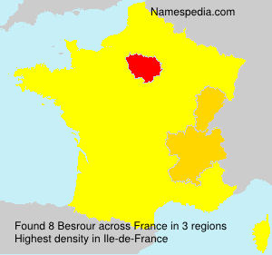 Surname Besrour in France Surname Besrour in France
