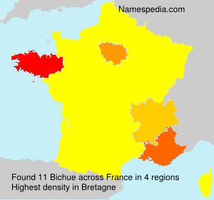 Surname Bichue in France Surname Bichue in France