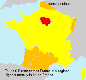 Surname Birsan in France