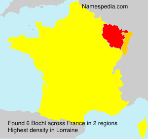 Surname Bochl in France