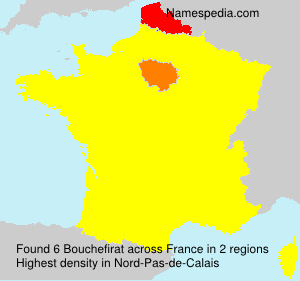 Surname Bouchefirat in France