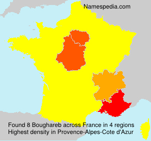 Surname Boughareb in France Surname Boughareb in France