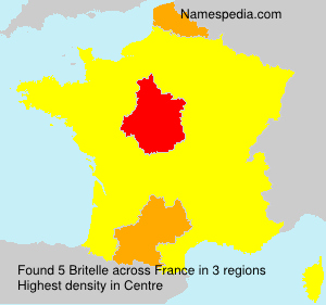 Surname Britelle in France Surname Britelle in France