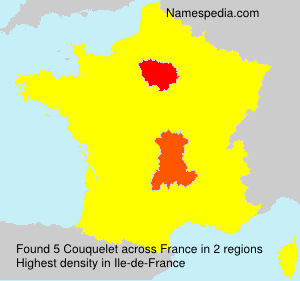 Surname Couquelet in France