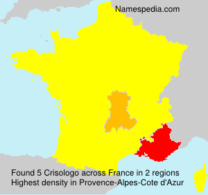 Surname Crisologo in France