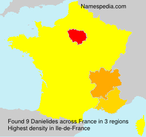 Surname Danielides in France Surname Danielides in France