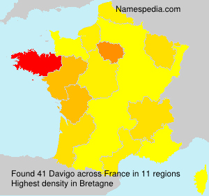 Surname Davigo in France