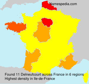 Surname Delneufcourt in France