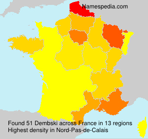 Surname Dembski in France