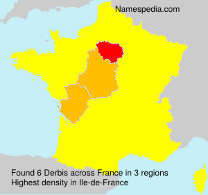 Surname Derbis in France