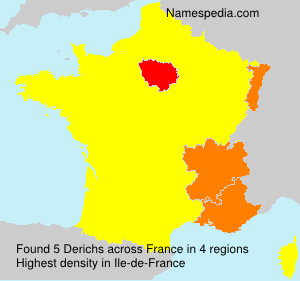 Surname Derichs in France