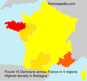 Surname Derroisne in France