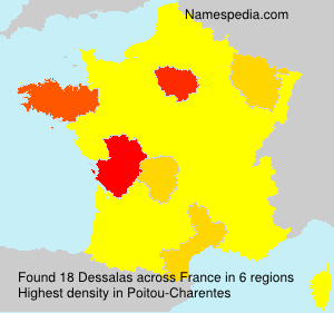 Surname Dessalas in France Surname Dessalas in France