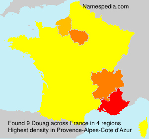 Surname Douag in France