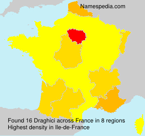 Surname Draghici in France